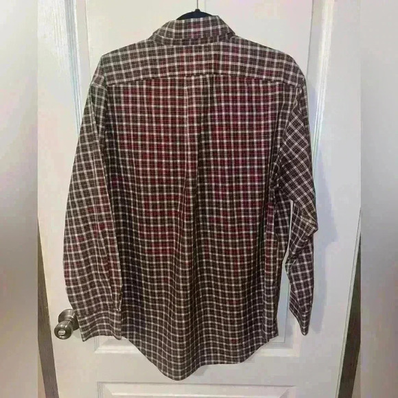 Lauren Ralph Lauren plaid button down non iron size 32/33 - Picture 2 of 4